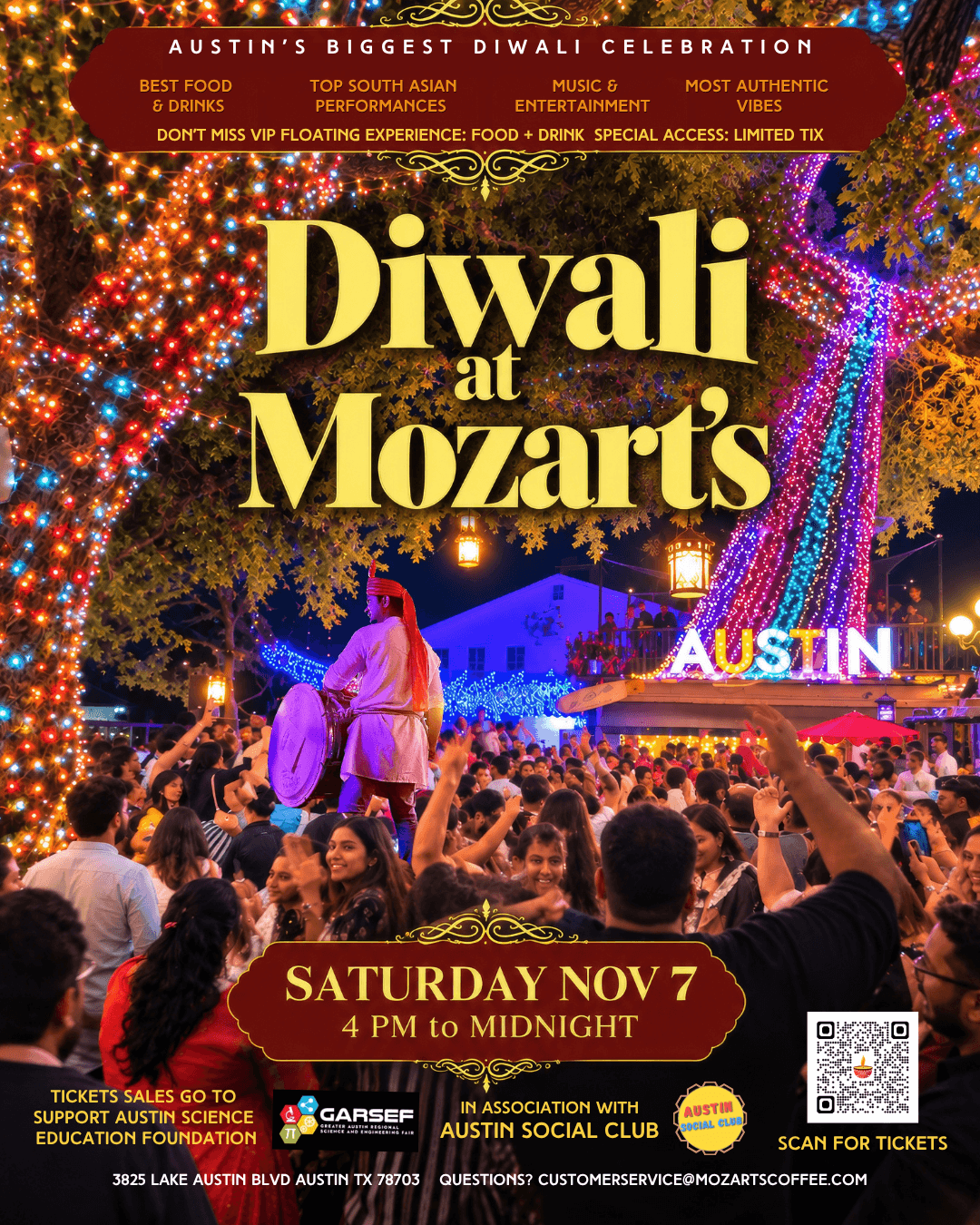 Diwali at Mozart’s
