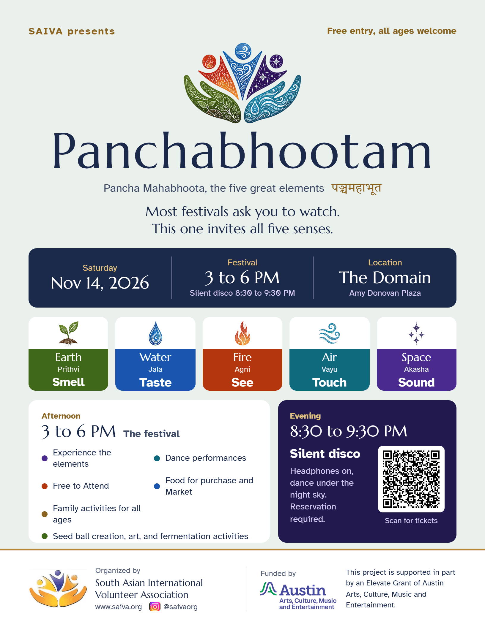 Panchabhootam: A Multi-Sensory Festival of the Five Elements