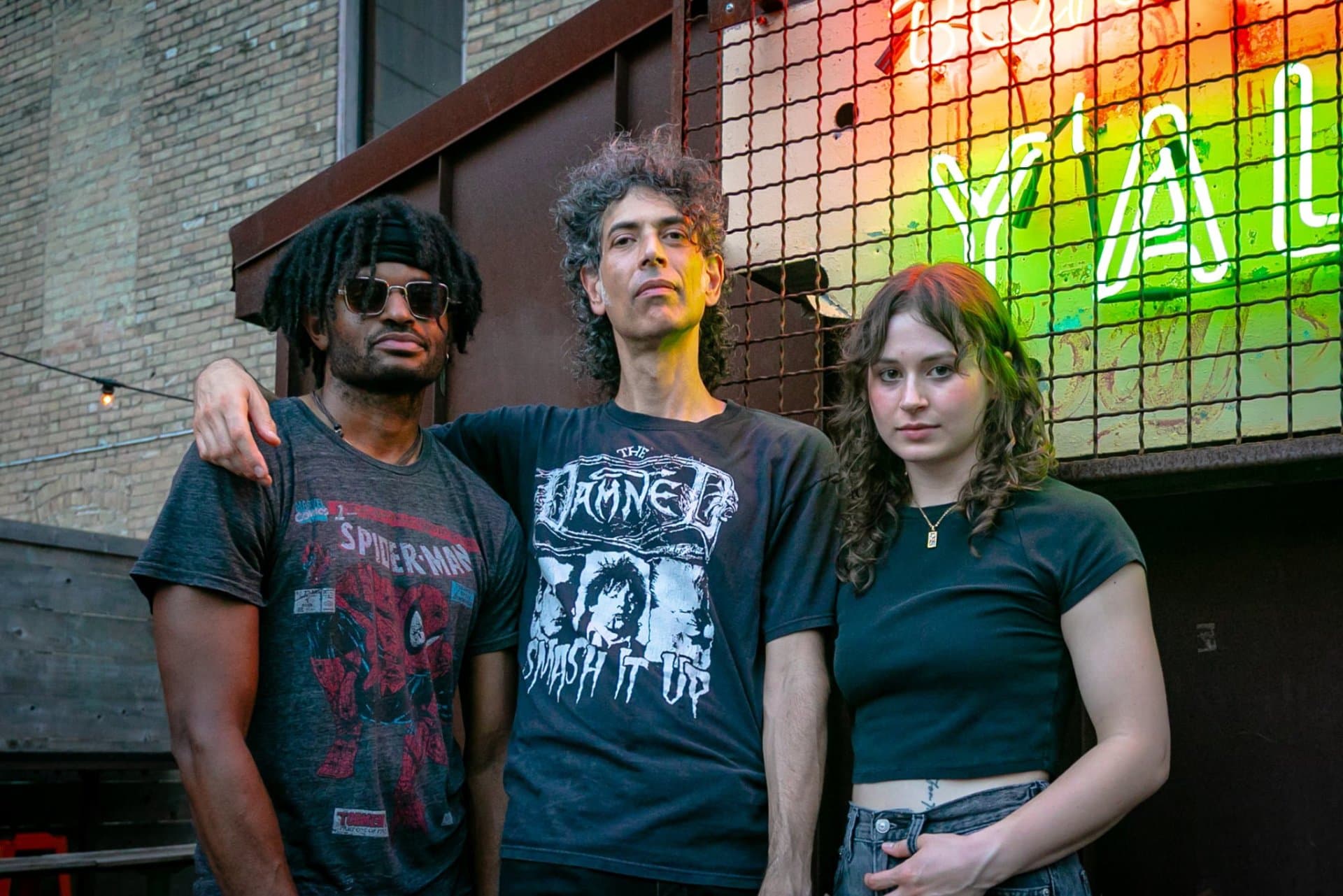Goth Dylan, Hunter walkup, Sanjuro at Sahara Lounge