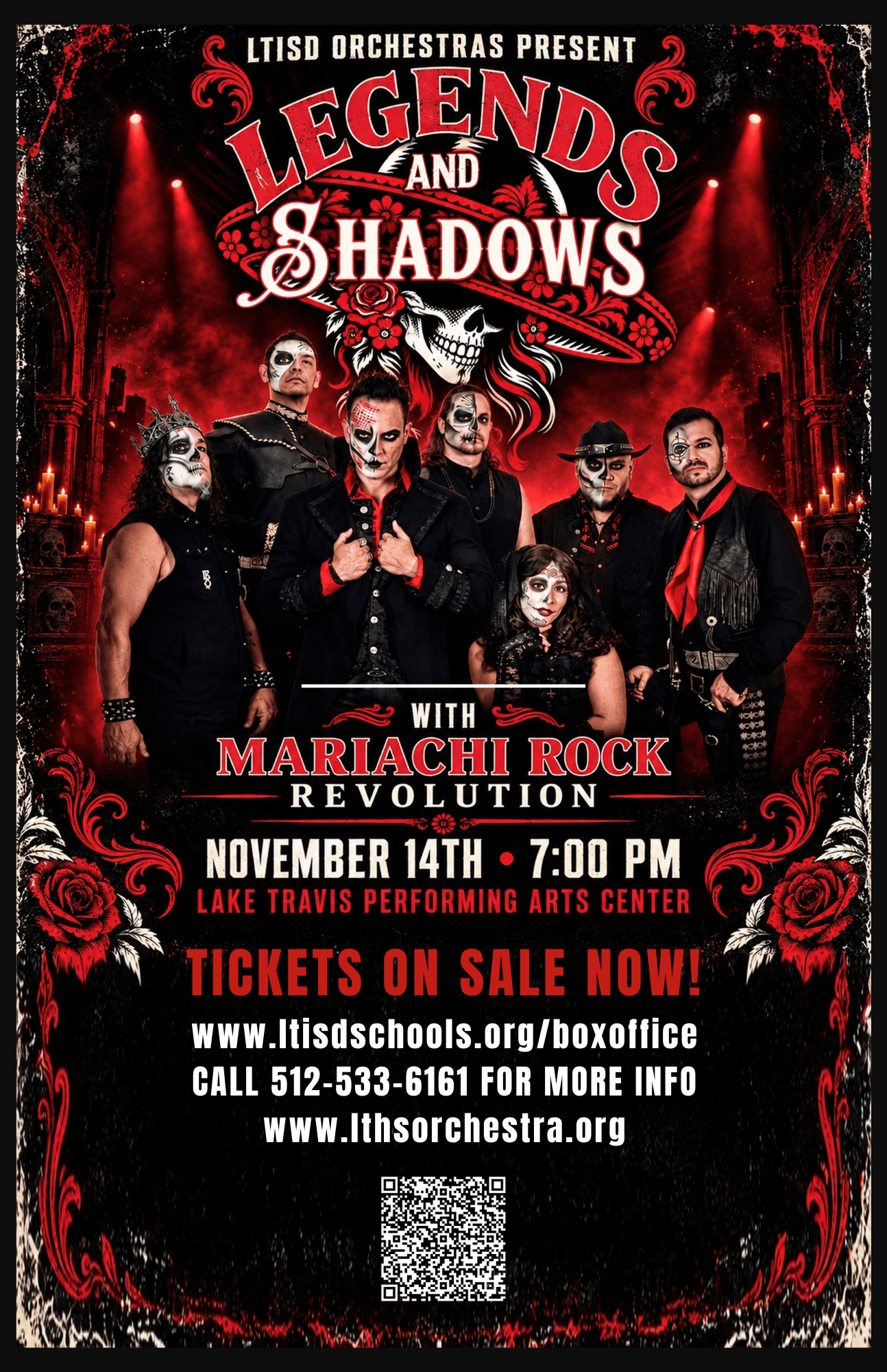 Legends and Shadows with Mariachi Rock Revolution and LT Orchestras