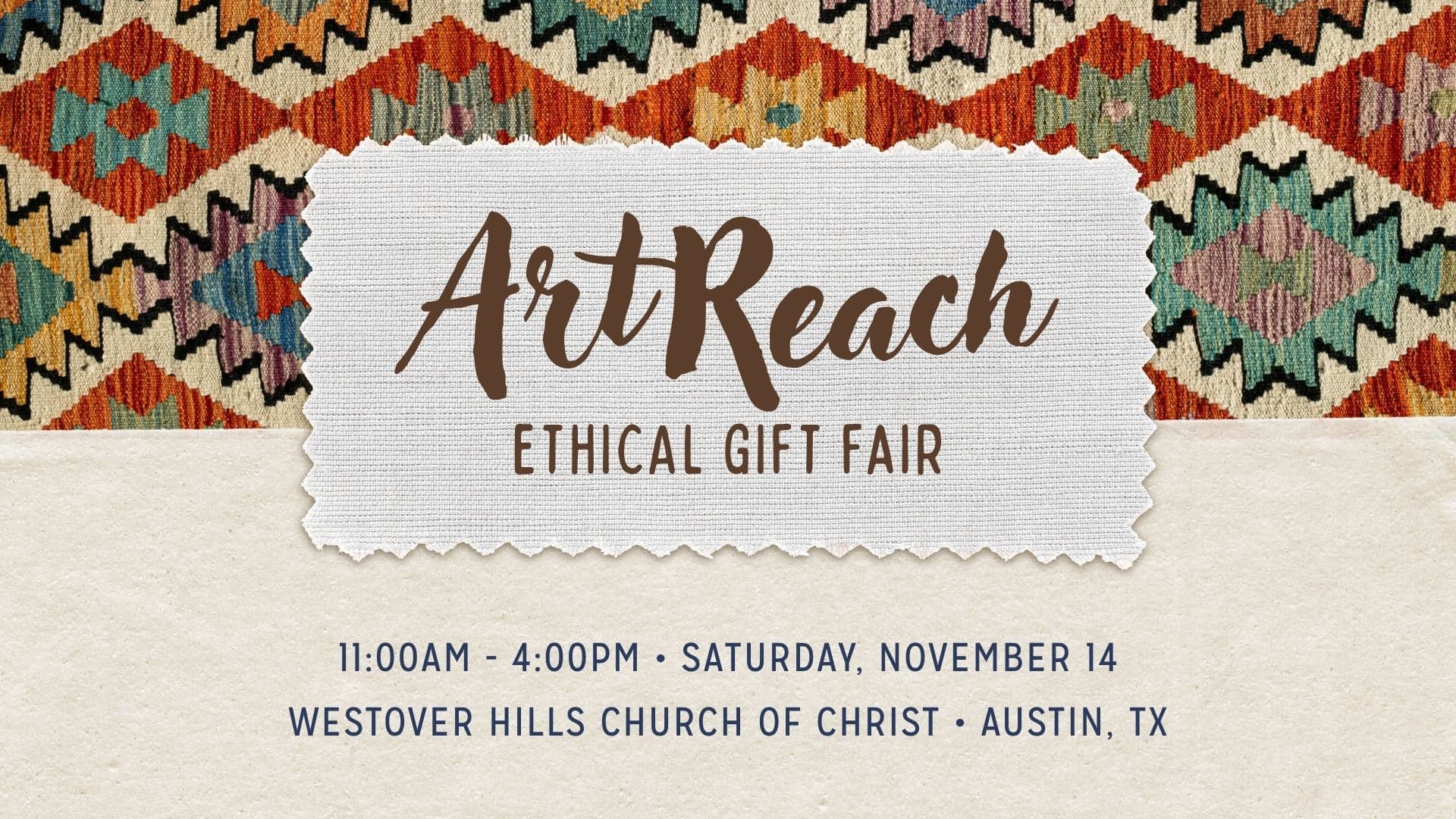 ArtReach Ethical Gift Fair 2026