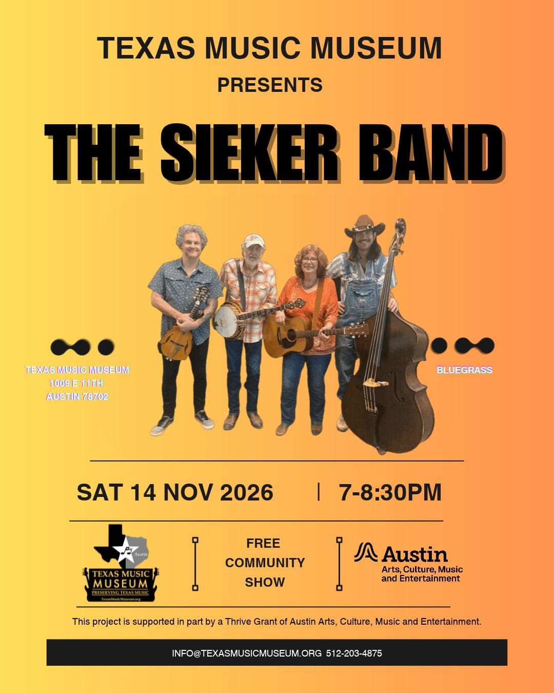 TMM Presents: The Sieker Band