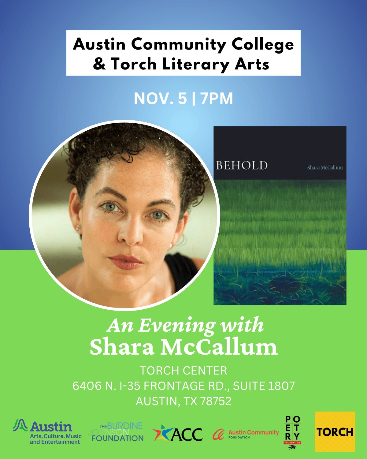 An Evening with Shara McCallum