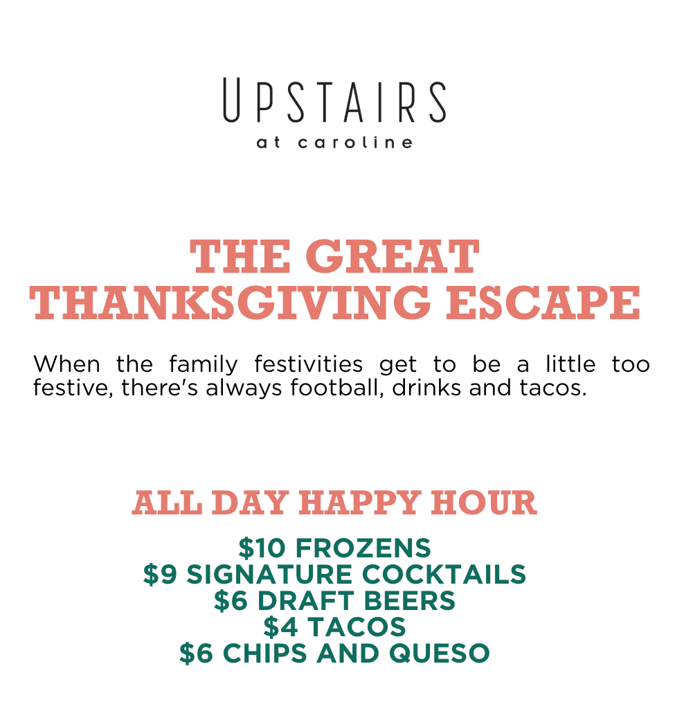 The Great Thanksgiving Escape