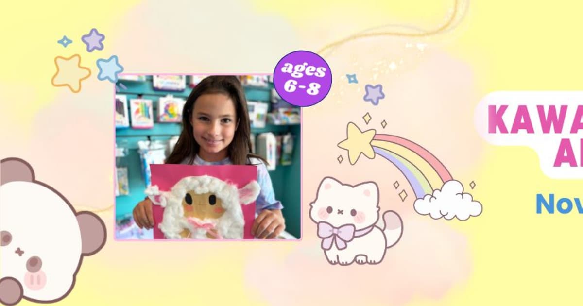 Kawaii Critters One Day Art Camp (Oak Hill)