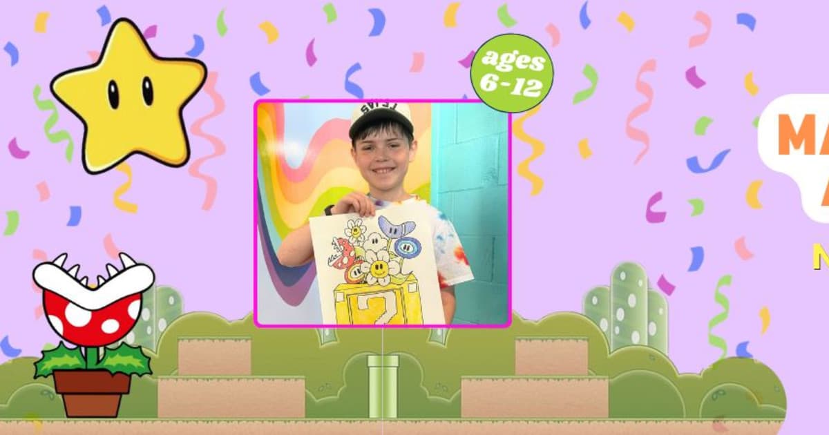 Mario One Day Art Camp (Oak Hill)