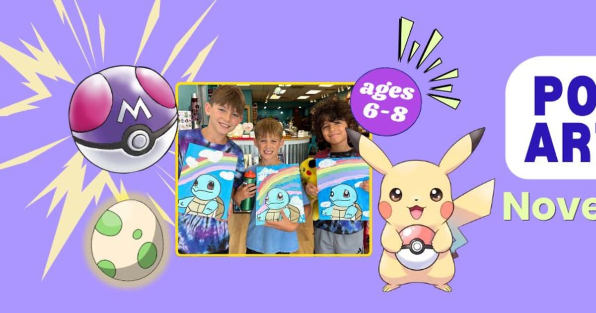 Pokemon One Day Art Camp (Oak Hill)