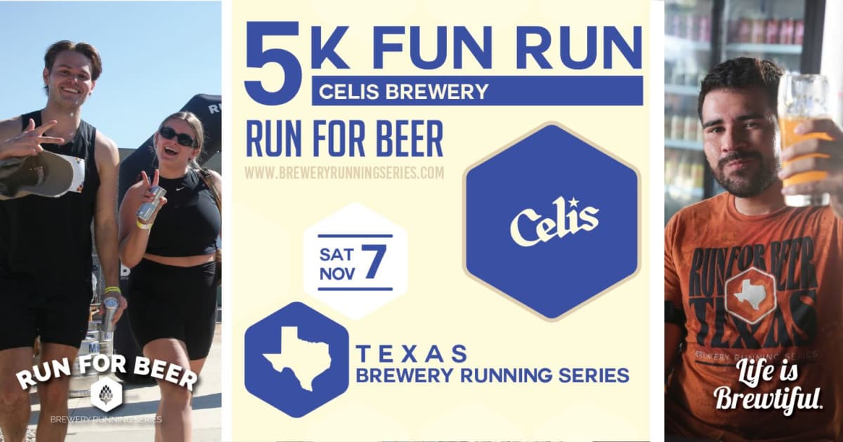 5k Fun Run at Celis Brewery