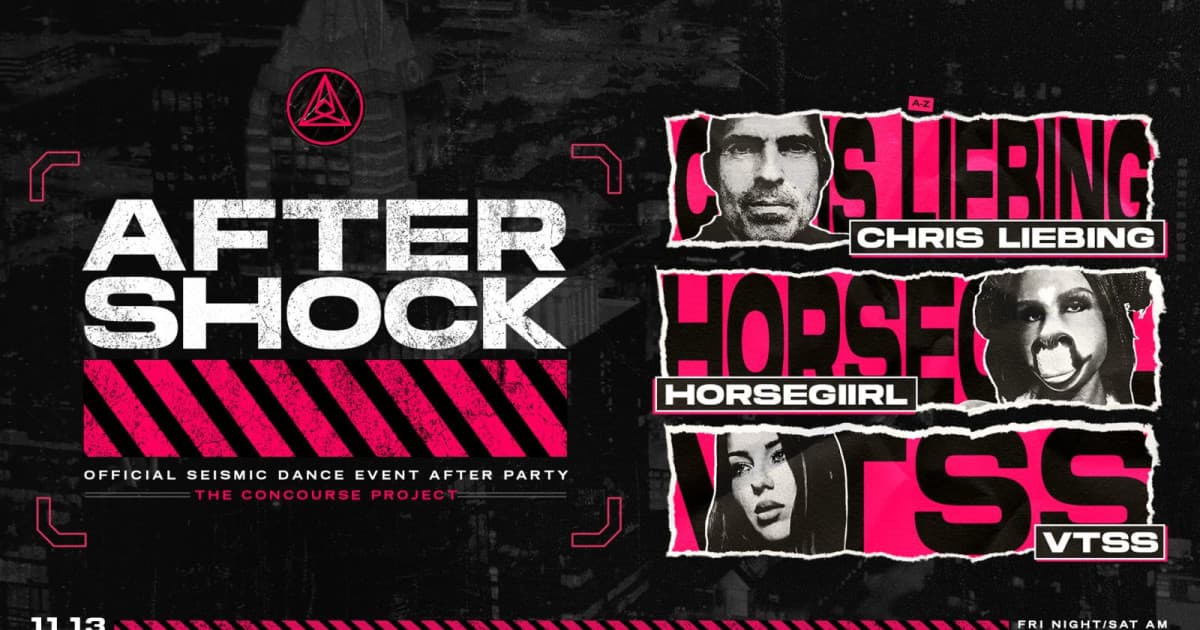 Aftershock Fri: Chris Liebing, horsegiirL + VTSS
