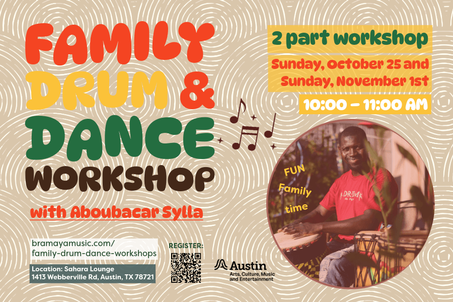 Family Drum and Dance Workshop with Aboubacar Sylla
