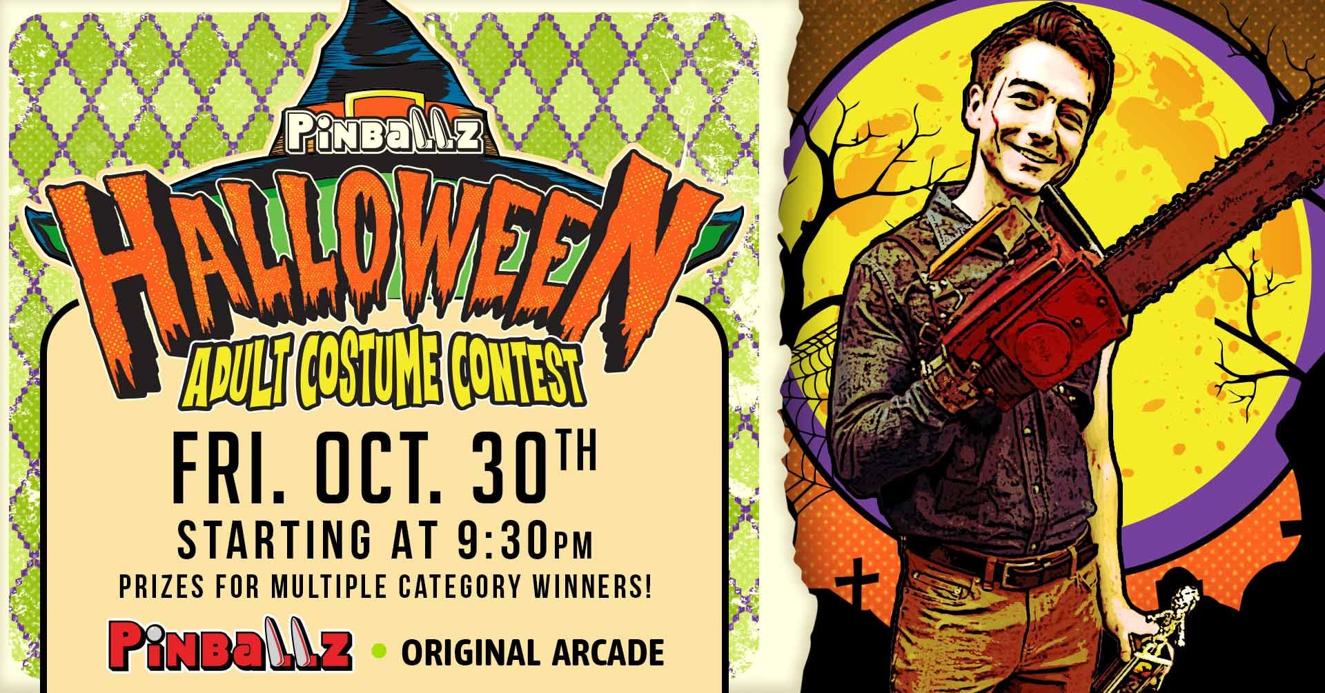 Adult Halloween Costume Contest