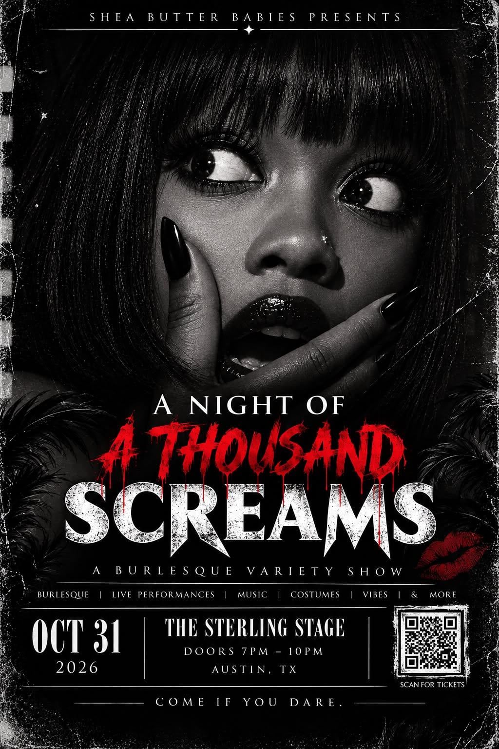 A Night of a Thousand Screams: A Burlesque Variety Show
