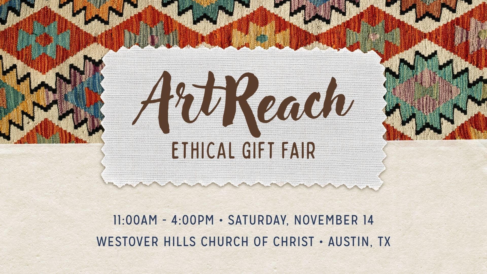 ArtReach Ethical Gift Fair 2026