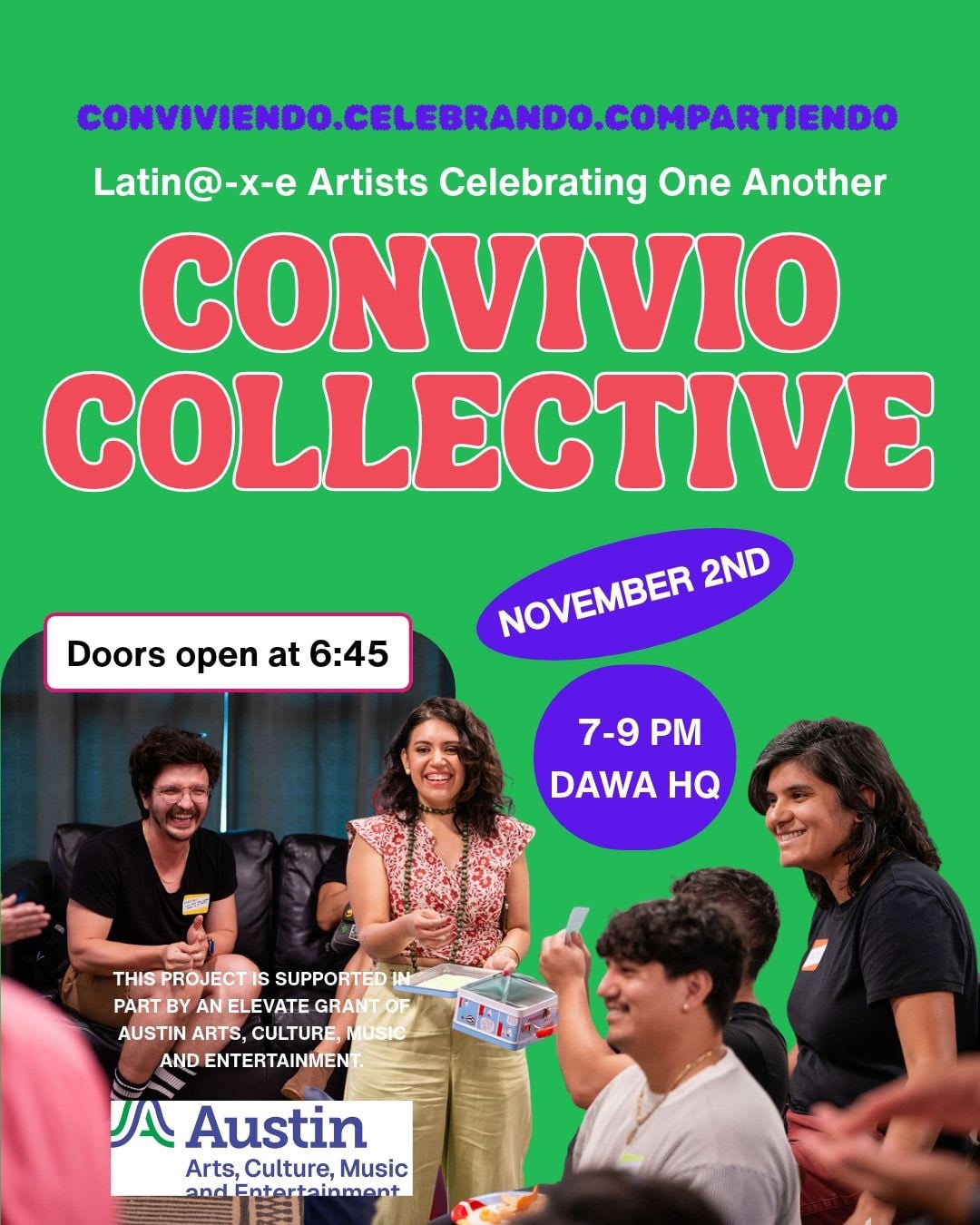 Ven a Convivir: Latin@-x-e Artists Celebrating One Another