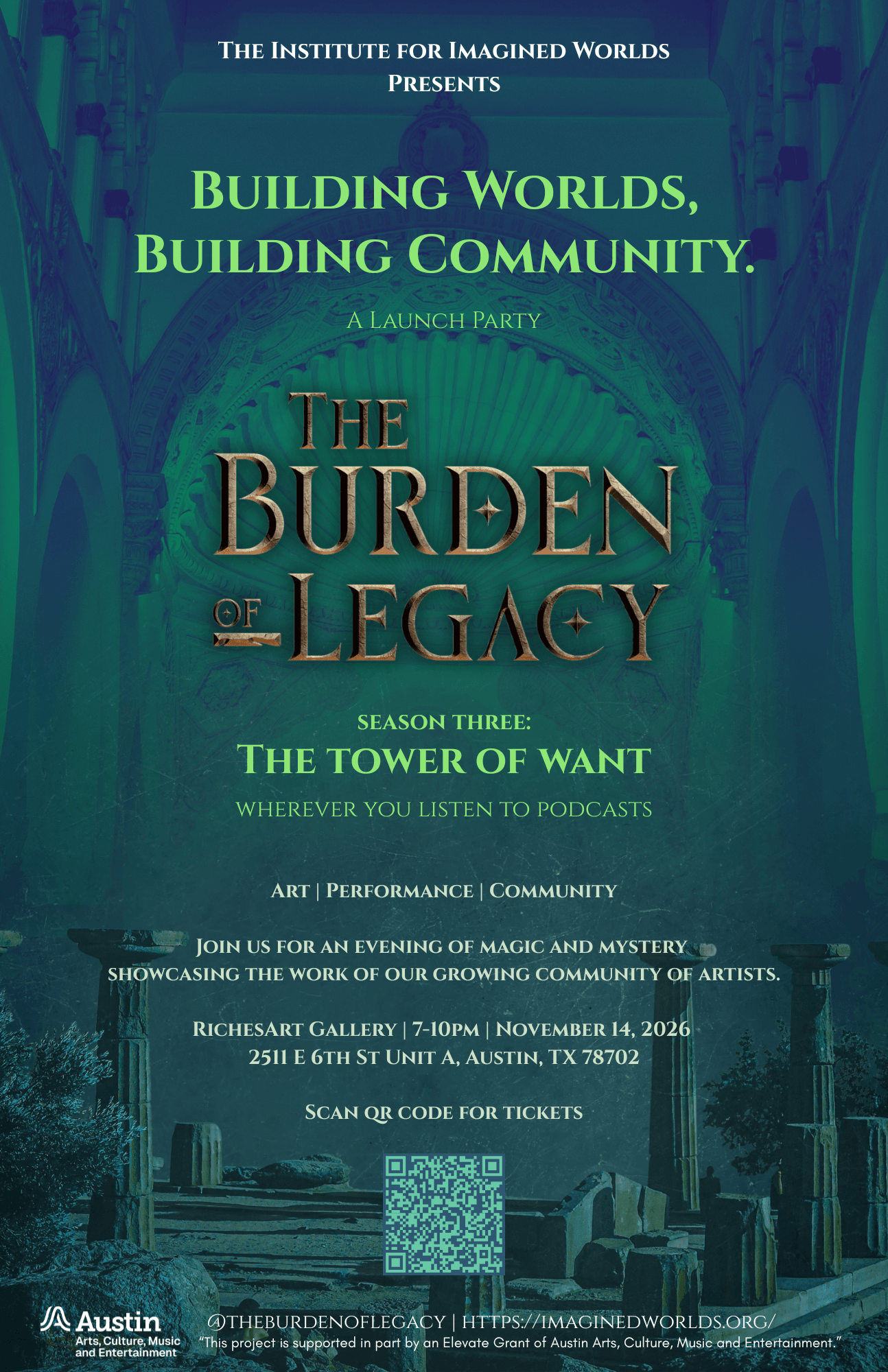 “Building Worlds, Building Community,”