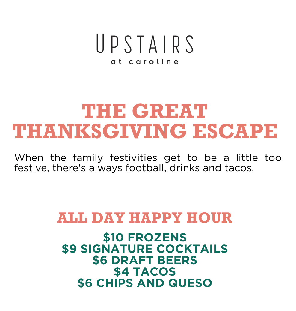 The Great Thanksgiving Escape
