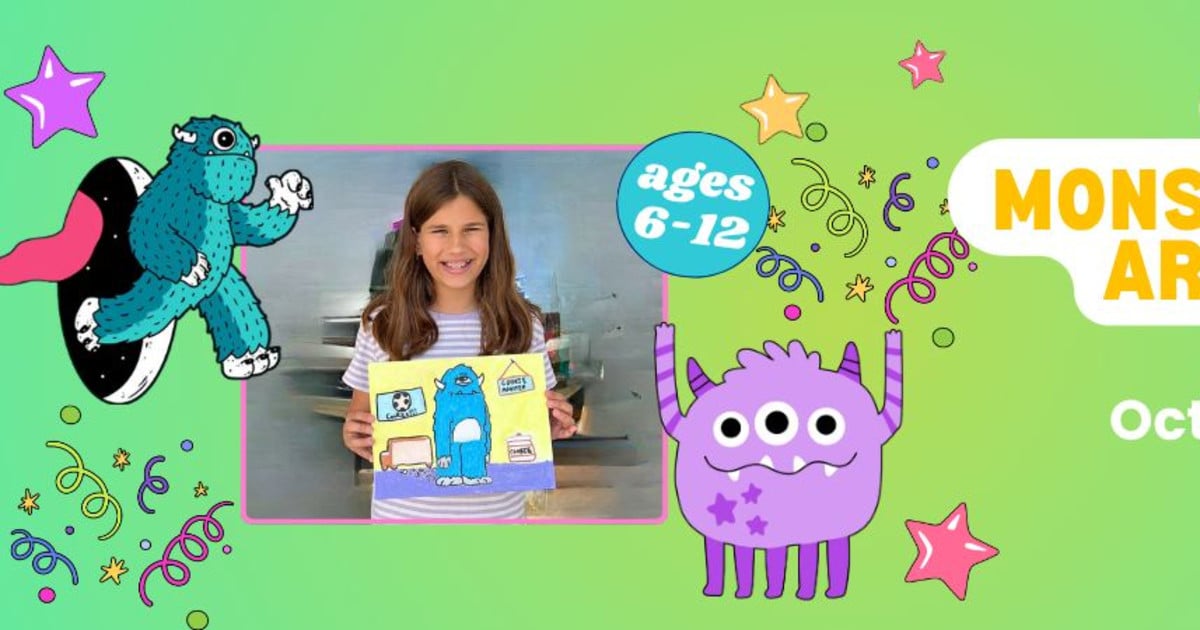 Monster Mash One Day Art Camp (Oak Hill)