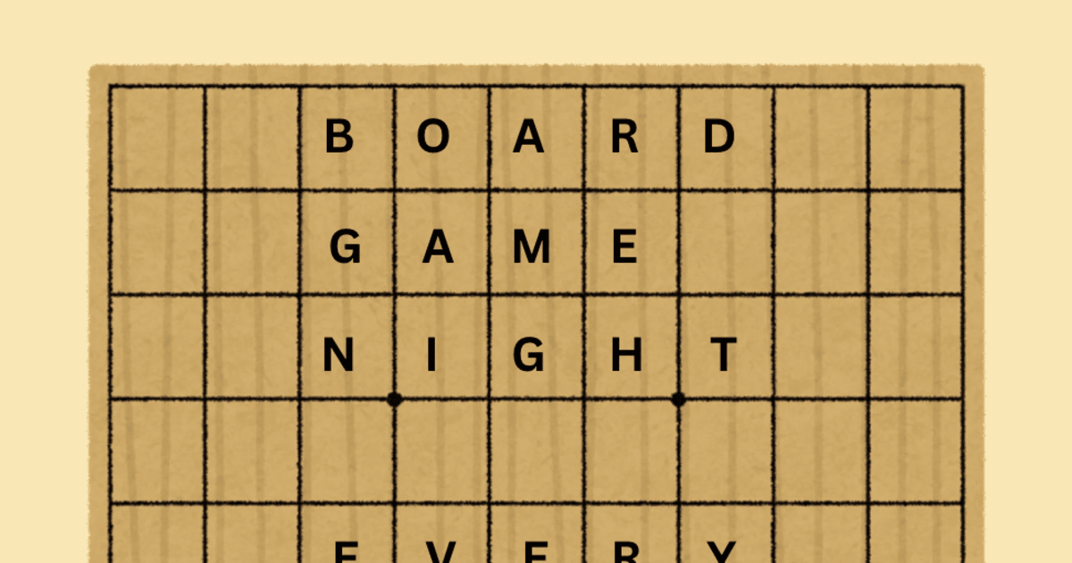 Board Game Night