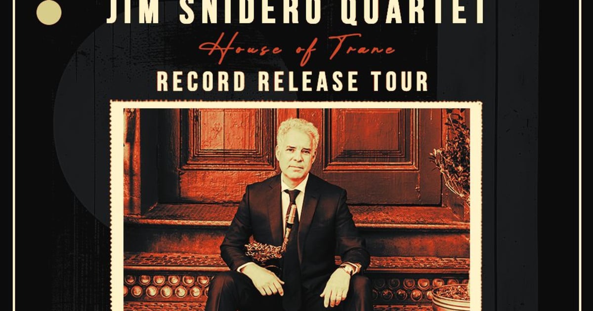 Jim Snidero Quartet "House of Trane" Record Release