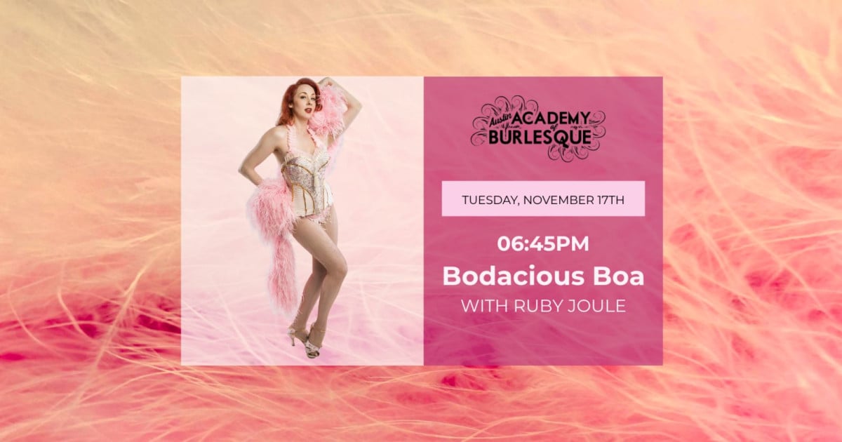 Bodacious Boa with Ruby Joule