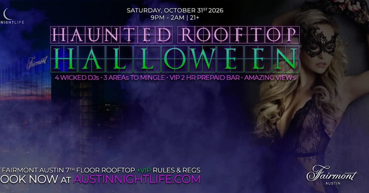 Haunted Rooftop | Austin Halloween Party