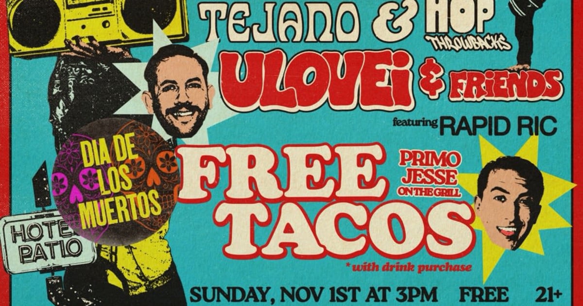 Primos on the Patio with ulovei & Primo Jesse + FREE TACOS! DIA DE LOS MUERTOS Party