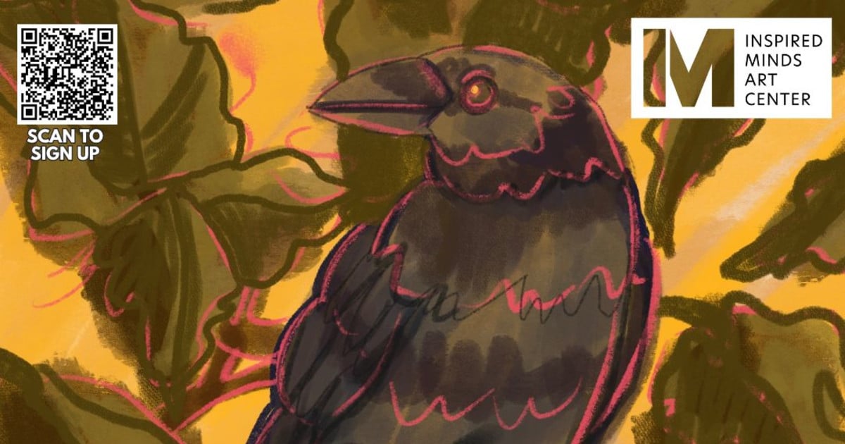Paint & Sip Night: "Crow in the Pumpkin Patch"