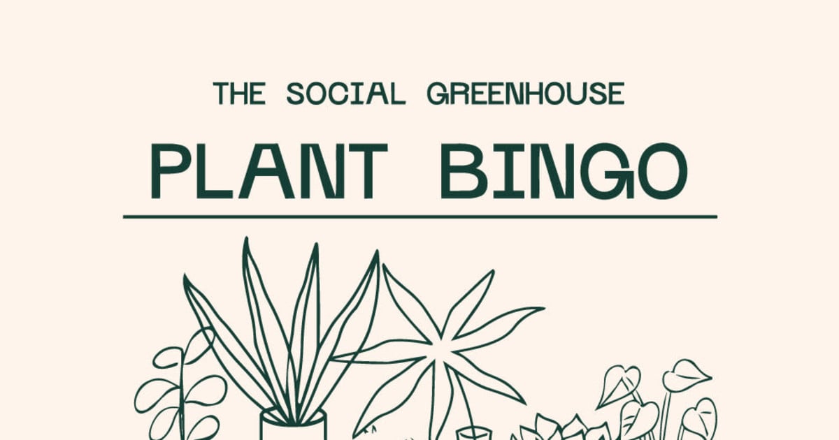 Plant Bingo with The Social Greenhouse