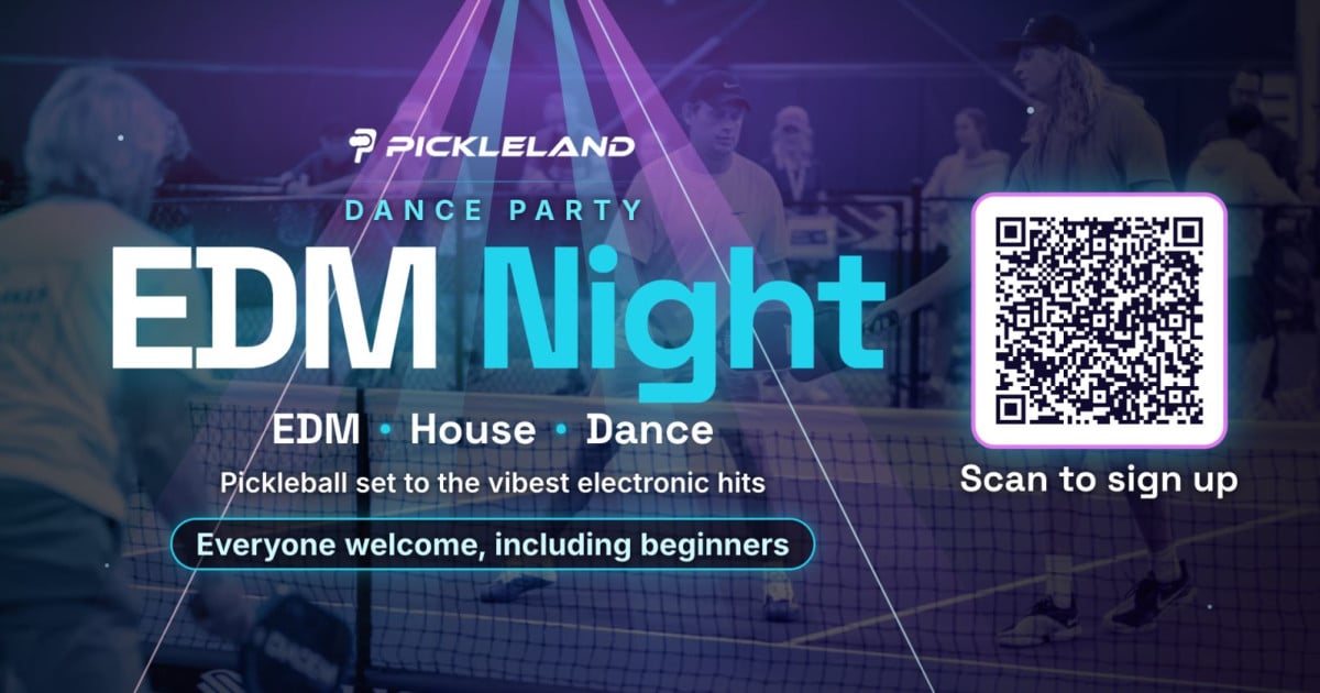 Pickleland EDM Dance Pickleball Party
