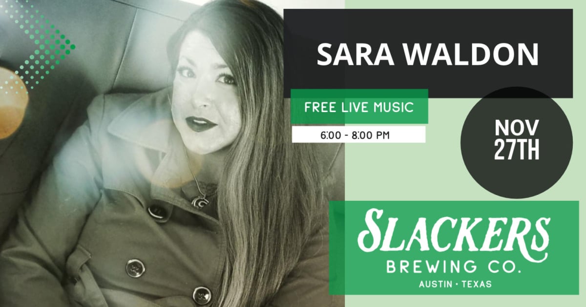 Live Music w/ Sara Waldon