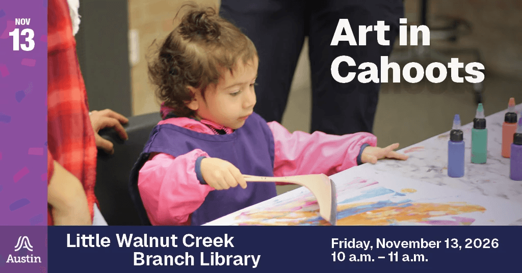 Art in Cahoots at Little Walnut Creek Branch Library