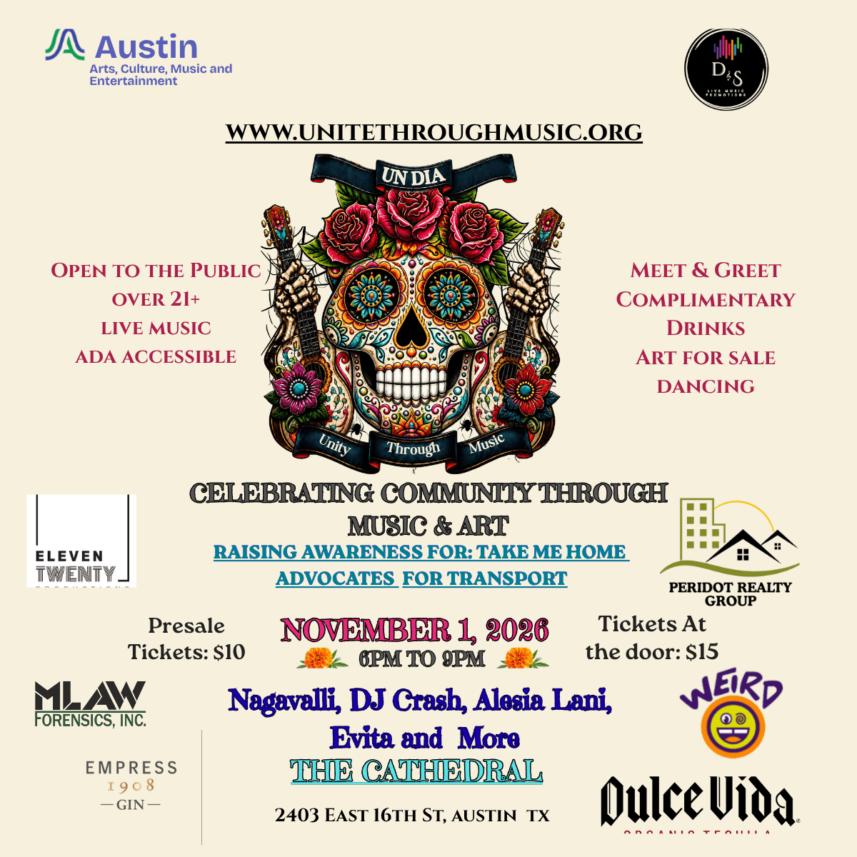 Un Dia - Musical Charity Event & Art Exhibit