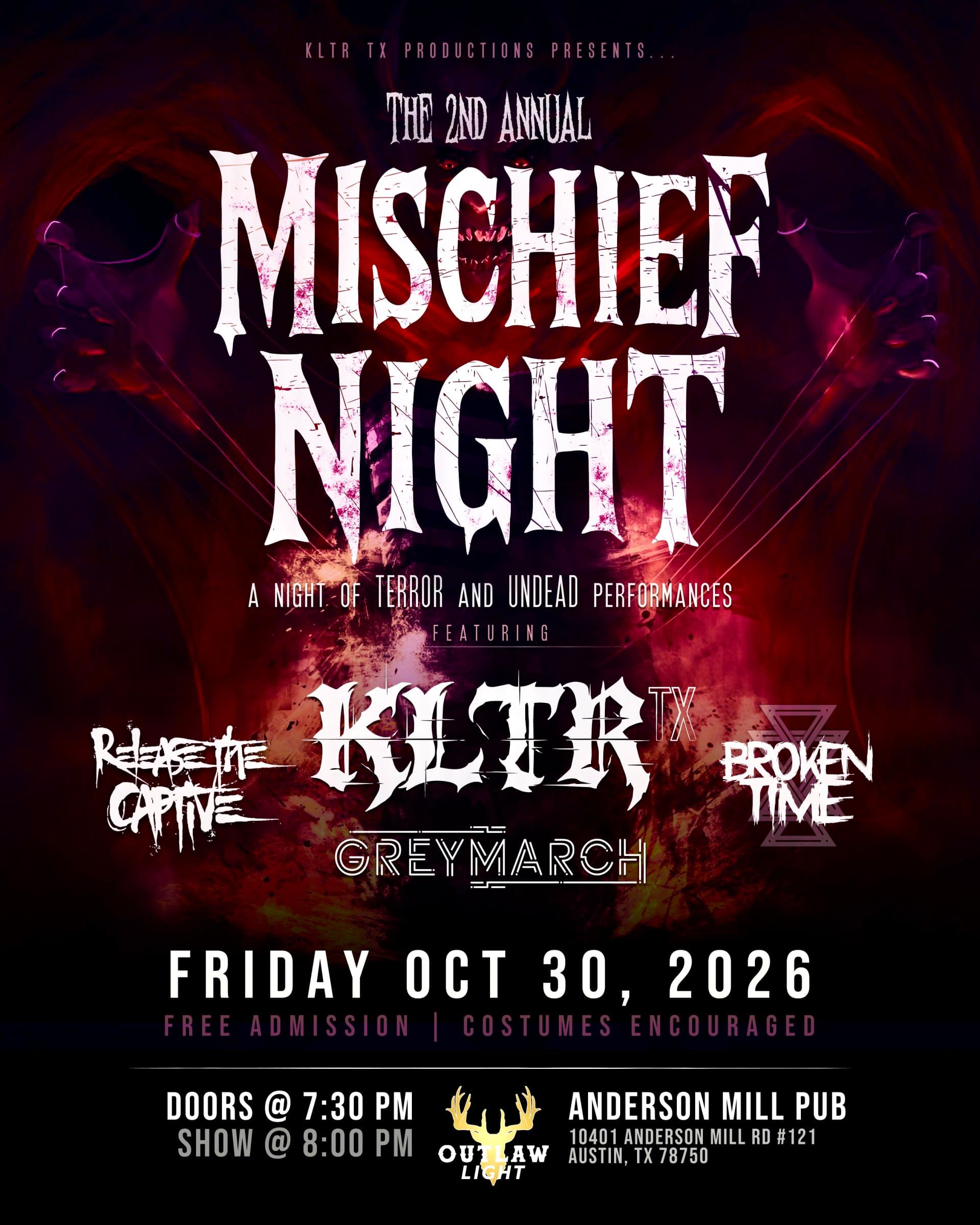 2nd annual MISCHEIF NIGHT