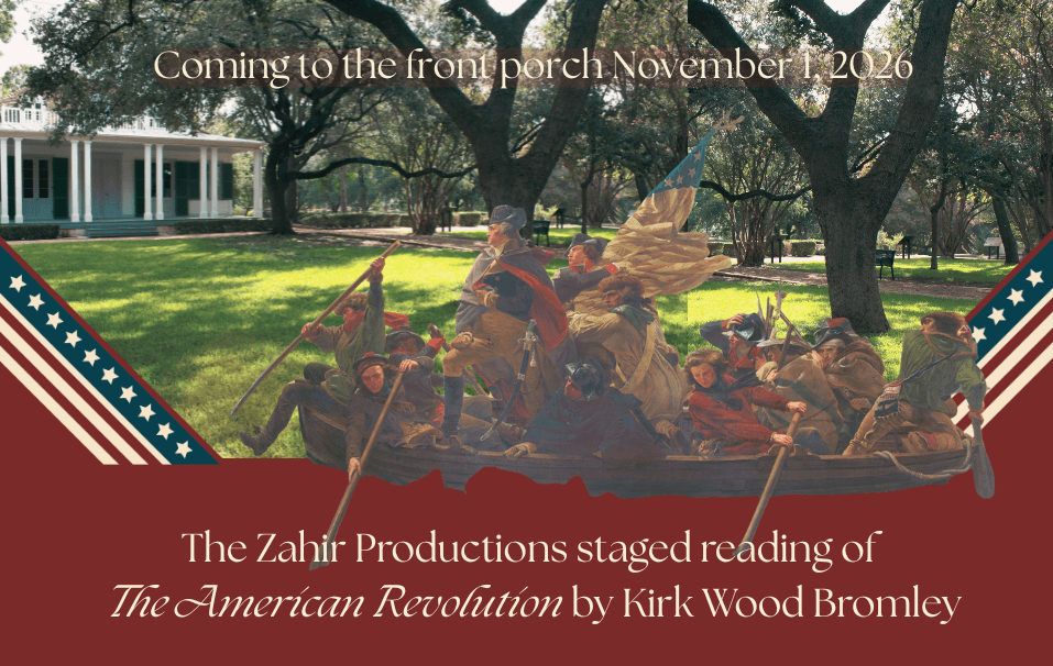 Staged reading of "The American Revolution" by Kirk Wood Bromley