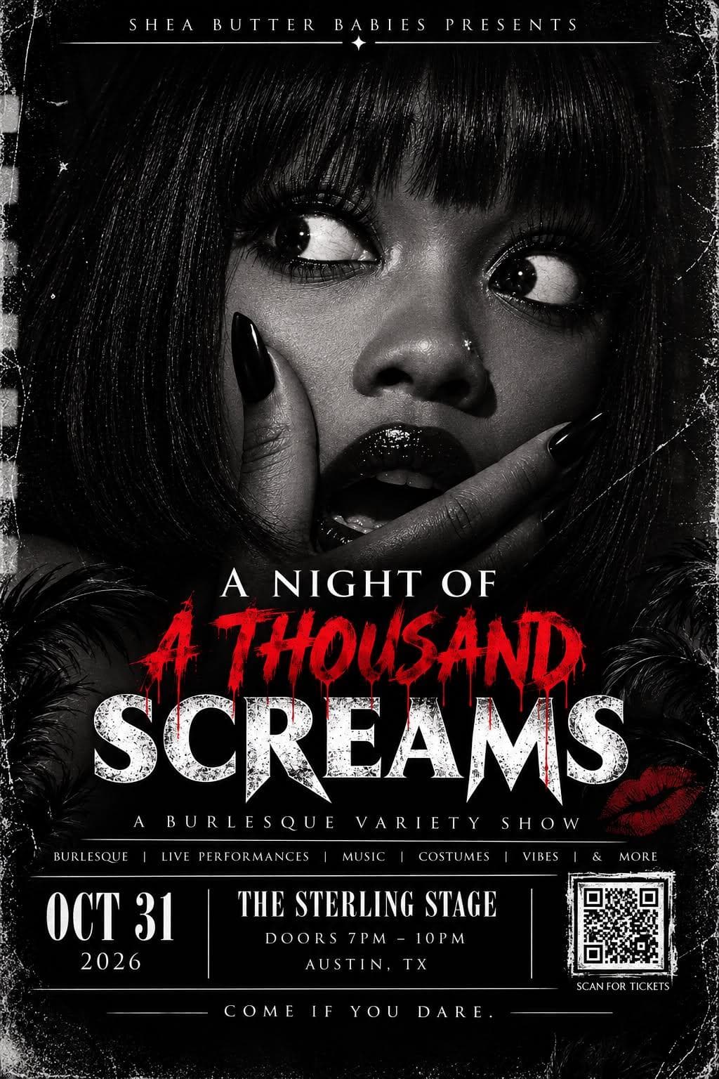 A Night of a Thousand Screams: A Burlesque Variety Show