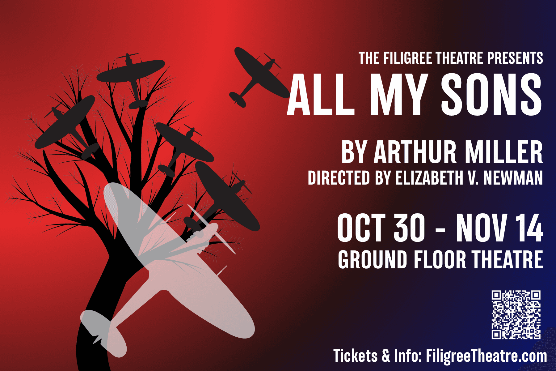 The Filigree Theatre presents ALL MY SONS by Arthur Miller