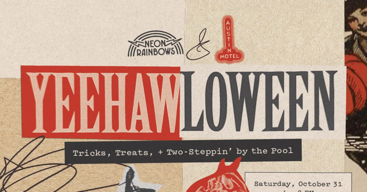 Neon Rainbows' YEEHAWLOWEEN