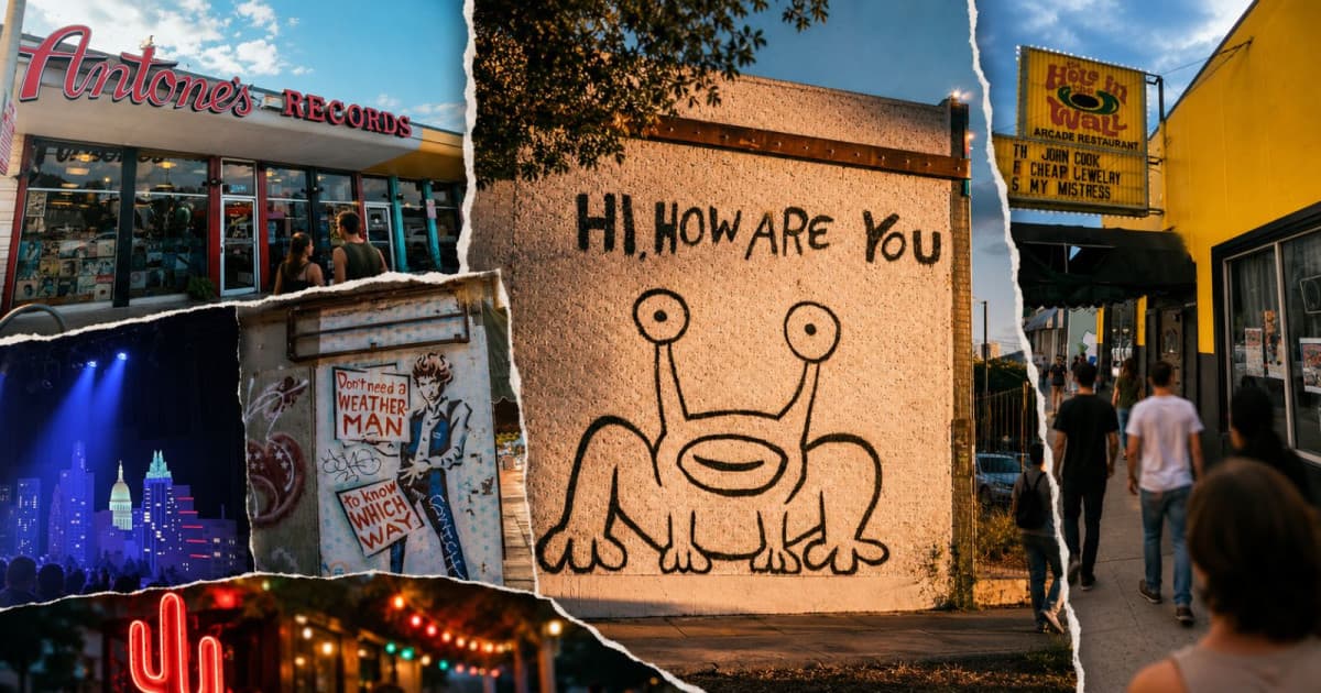 Walk Through Austin's Music History: An Austin Music Culture & History Walking Tour
