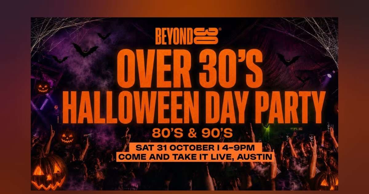 OVER 30's HALLOWEEN DAY PARTY