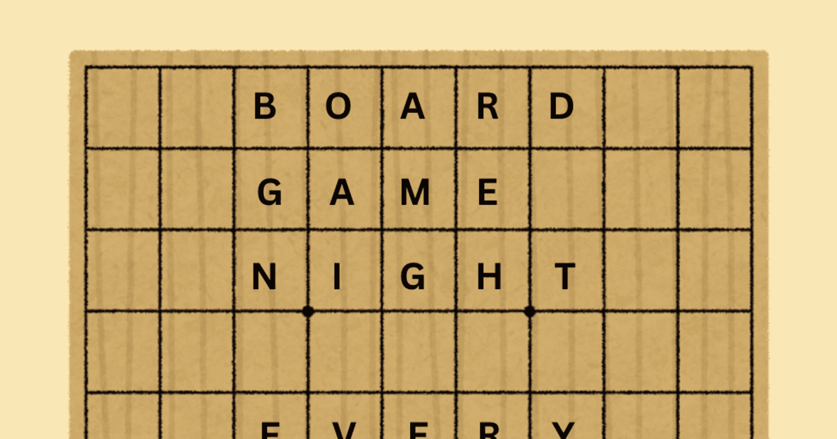 Board Game Night