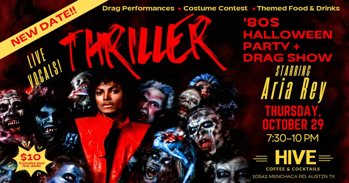 Thriller: ’80s Halloween Party & Drag Show