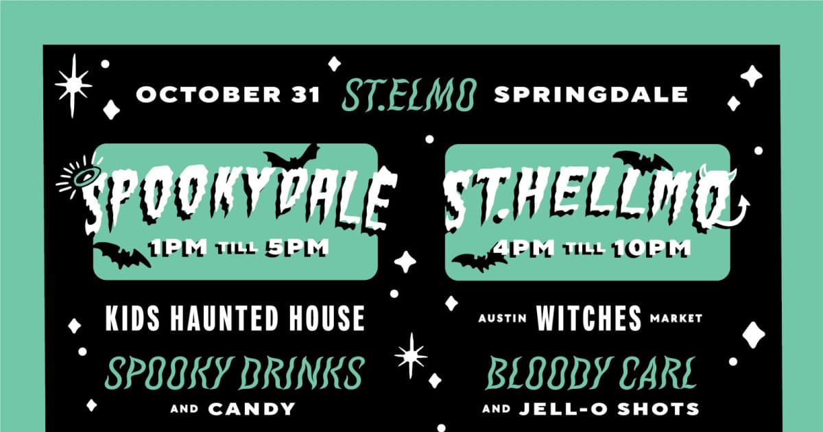 Spookydale & St. HELLmo - Kids & Adults Halloween Party!