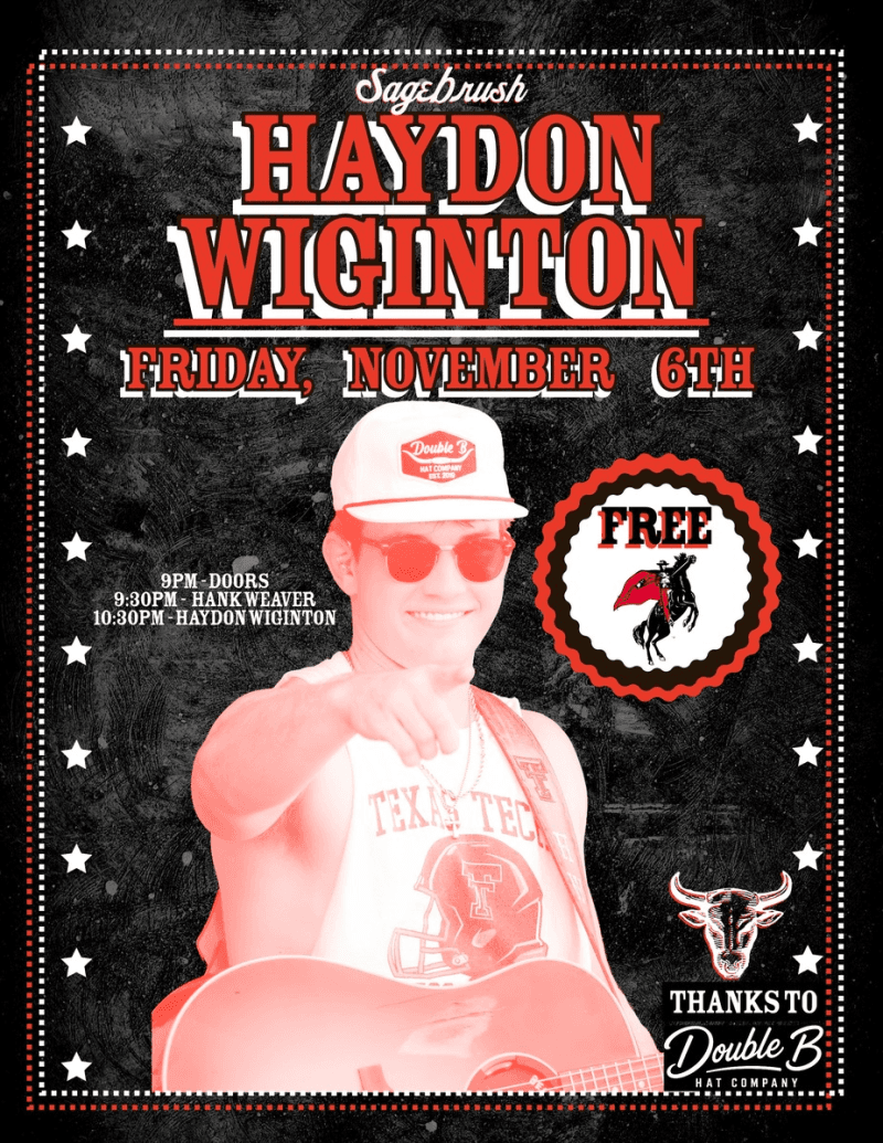 Haydon Wiginton w/ Hank Weaver Band